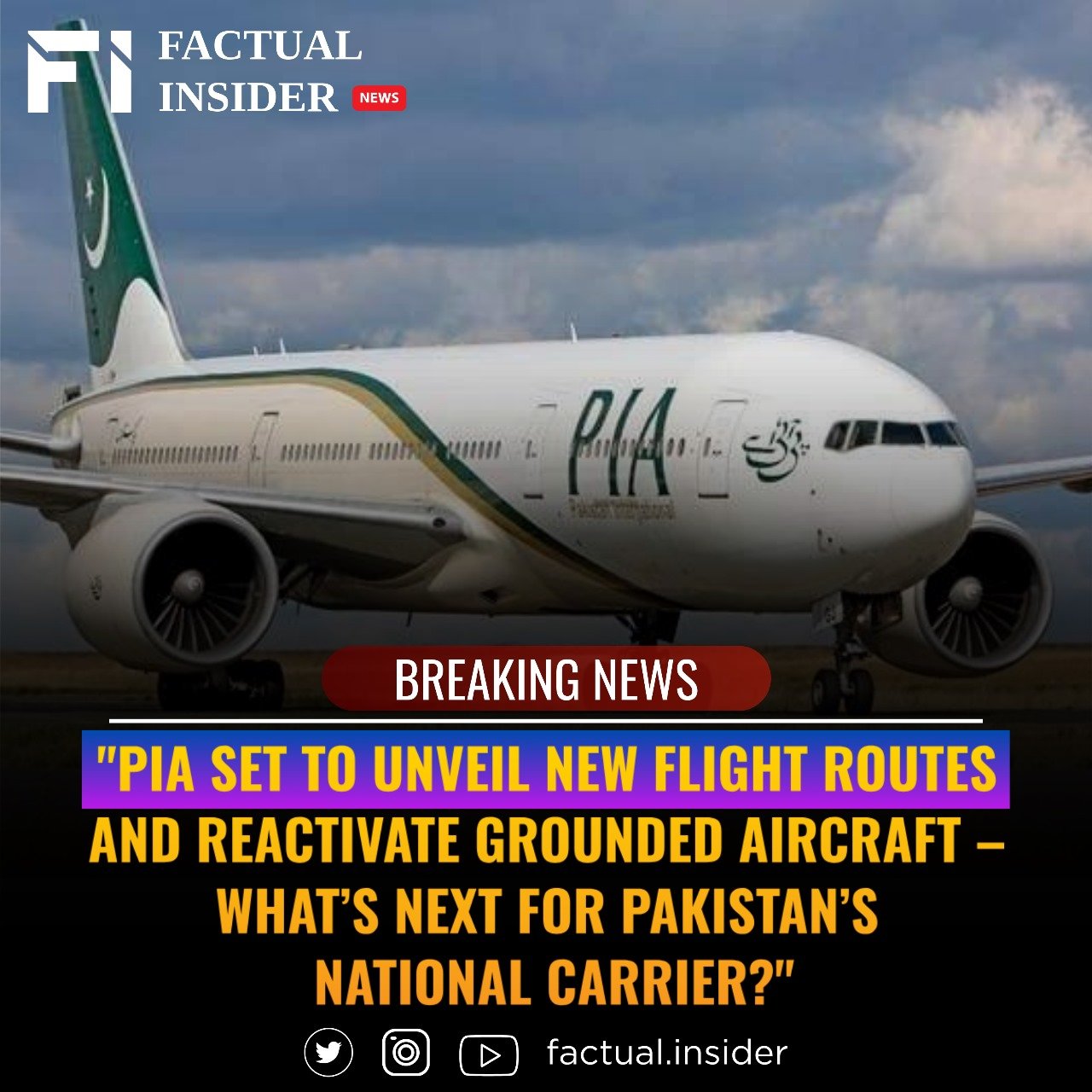 “PIA Set to Unveil New Flight Routes and Reactivate Grounded Aircraft – What’s Next for Pakistan’s National Carrier?”