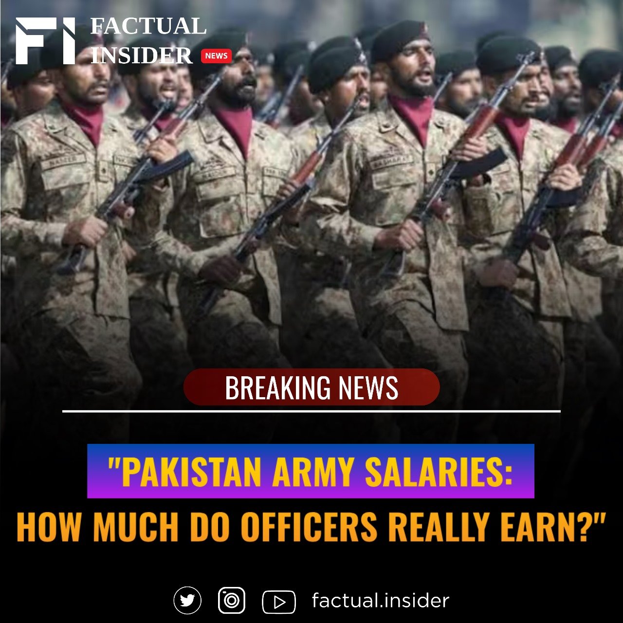 “Pakistan Army Salaries:How Much Do Officers Really Earn?”