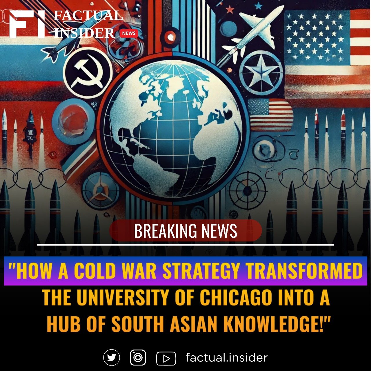 “How a Cold War Strategy Transformed the University of Chicago into a Hub of South Asian Knowledge!”