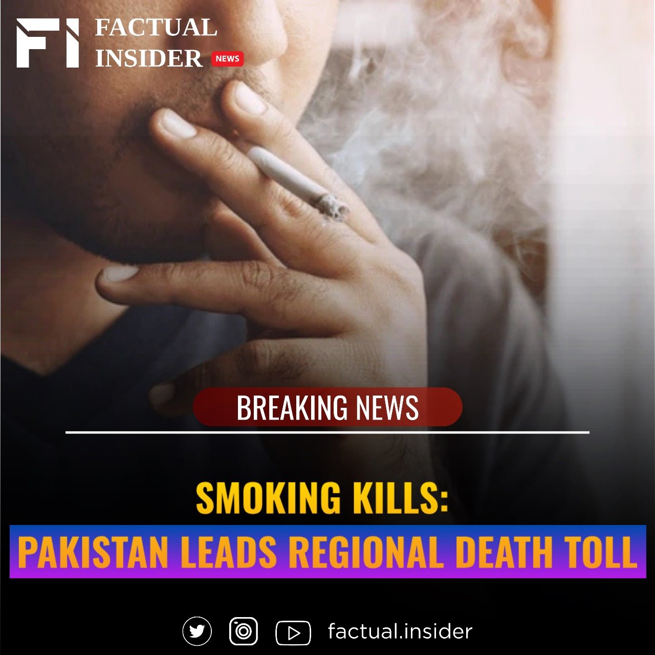 Smoking Kills: Pakistan Leads Regional Death Toll.