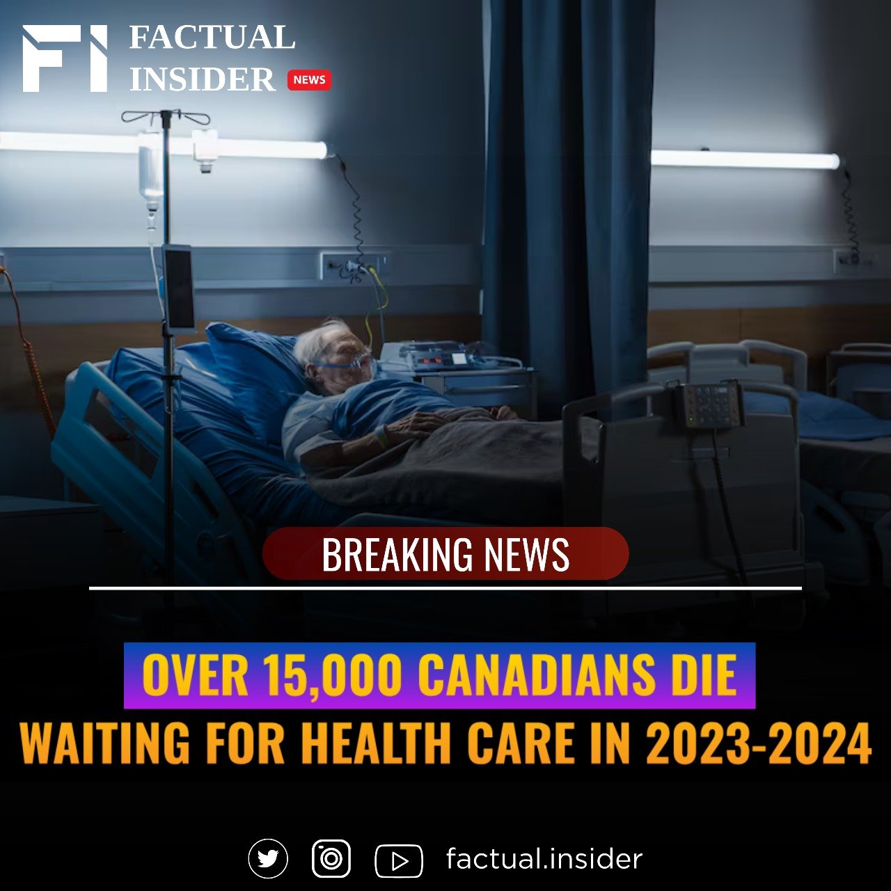 Over 15,000 Canadians Die Waiting for Health Care in 2023-2024.