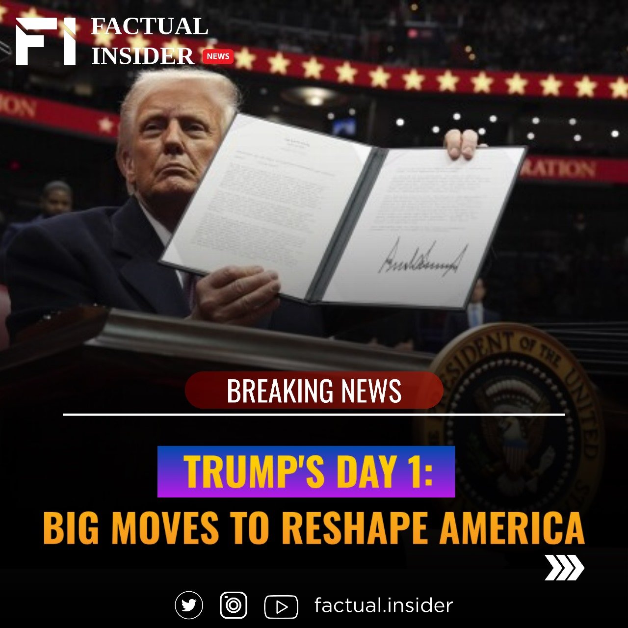 Trump’s Day 1: Big Moves to Reshape America.